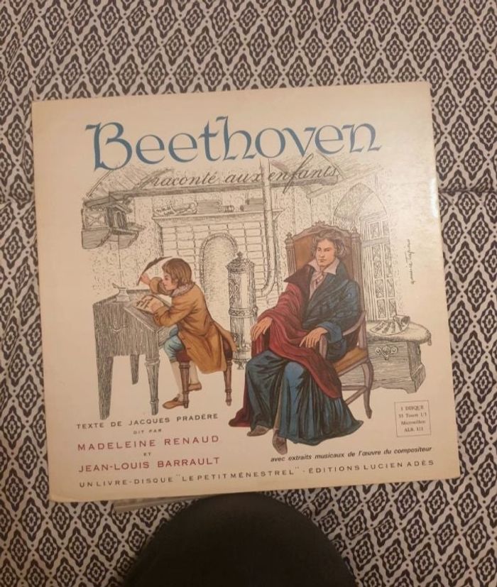 Vinyle Beethoven raconté aux enfants