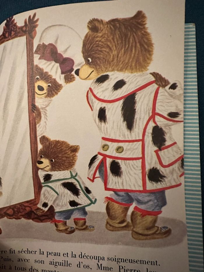 Livre ancien Un petit livre d’or deux coqs Pierre l’Ours 340 album vintage carton - photo numéro 5