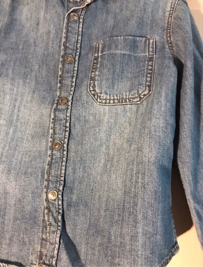Chemise en jean 6 ans - photo numéro 2