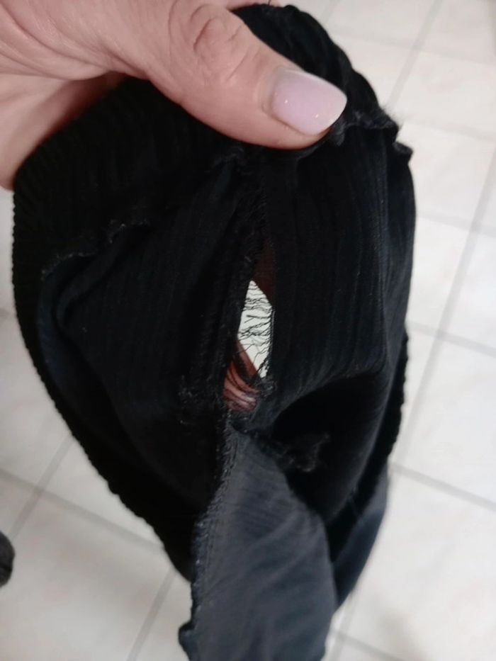 Pantalon fluide femme 40 noir c58 - photo numéro 9