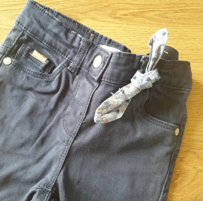🩷 Jeans Lulu Castagnette 24 mois #emyfleury_24moisfille - photo numéro 2