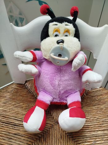 Peluche bébé coccinelle 🐞