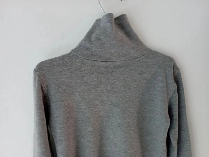 T-shirt col roulé gris chiné 5 ans Okaïdi - photo numéro 6