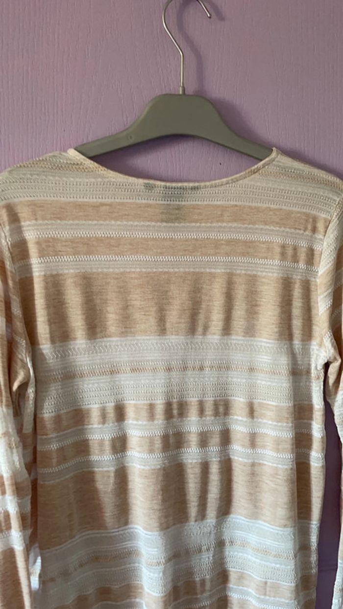 T-shirt manches longues fin H&M Taille XS - photo numéro 5