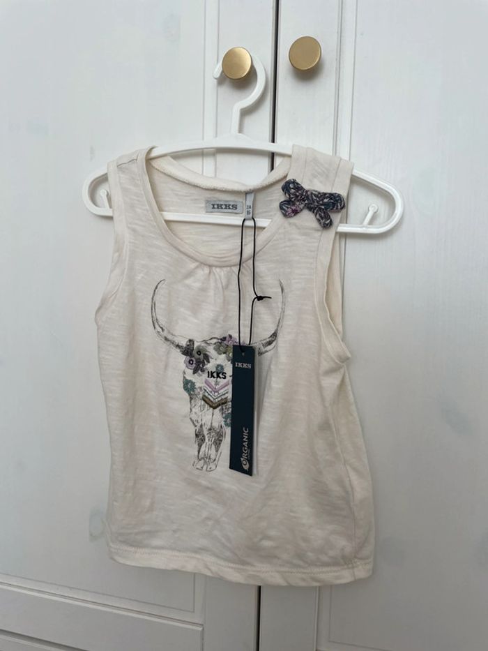 Débardeur top ikks neuf 2 ans
