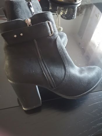 Bottines noires Cache Cache