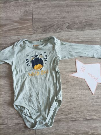 Body lupilu 12-24 mois tigre