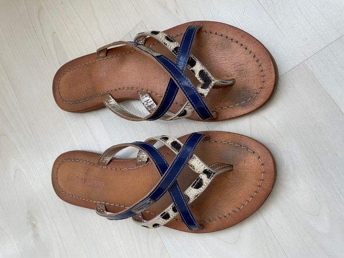 Tongs Les tropeziennes + Tote Bag bleu - photo numéro 3