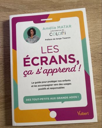 Livre les écrans ça s’apprend