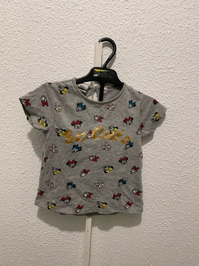 T shirt Disney minnie Daisy 24 mois