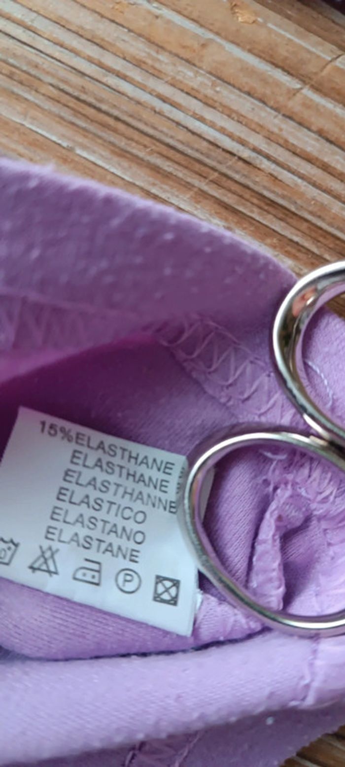 Pull lilas col roulé fille 10 ans - photo numéro 6