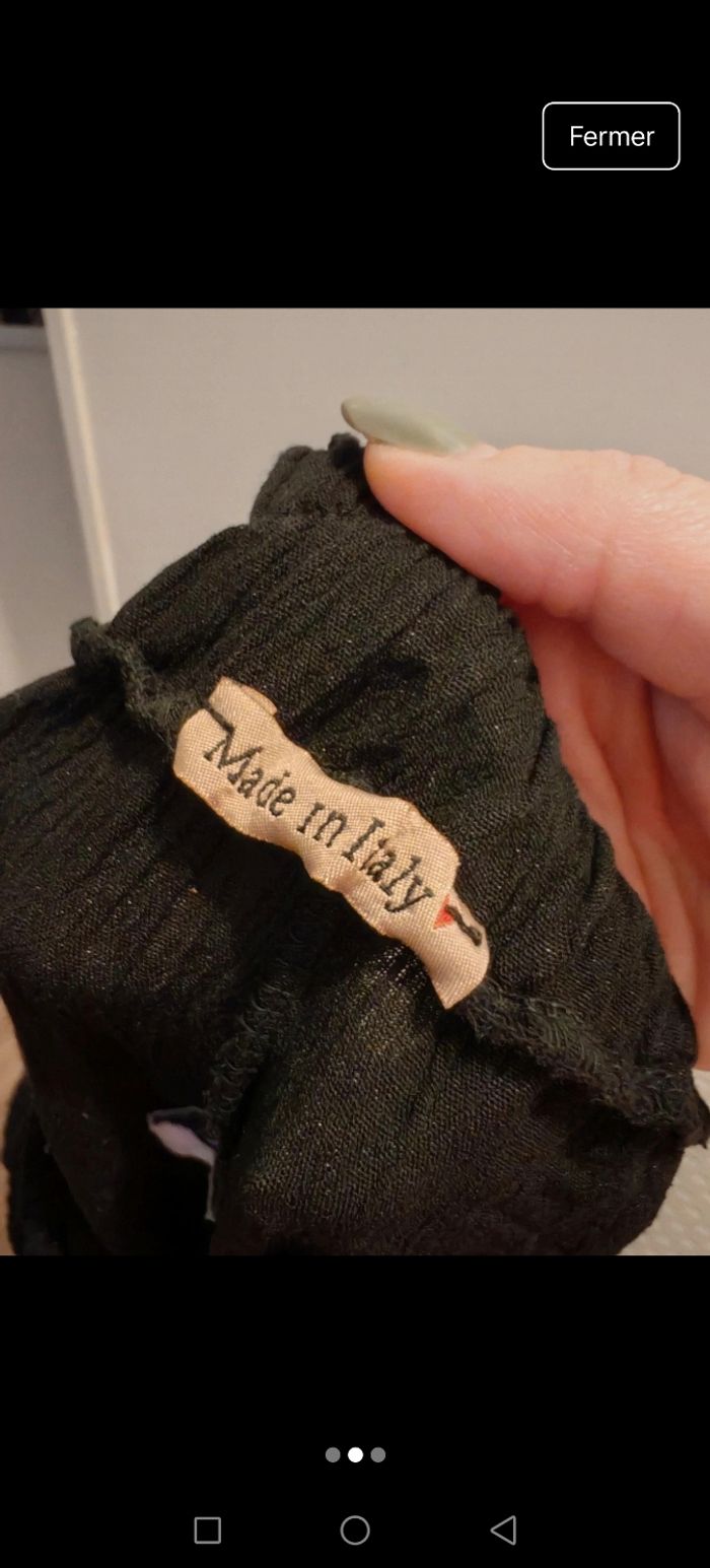 Pantalon large noir - photo numéro 2