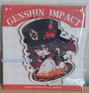 Acrylic Stand / Keychain MIHOYO Genshin Impact : Hu Tao Chibi