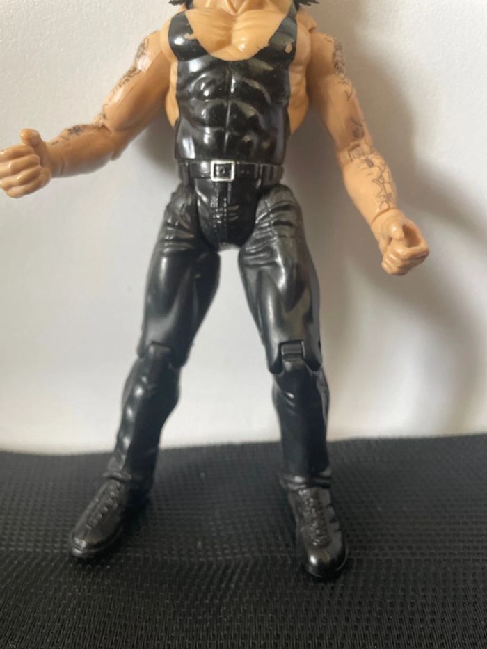 Figurine articulée catcheur Undertaker WWE wwf Jakks pacific 1999 17cm superstar du catch - photo numéro 4