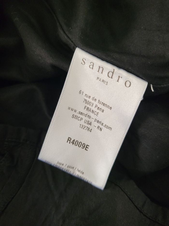 Robe noire sandro t1 - photo numéro 9