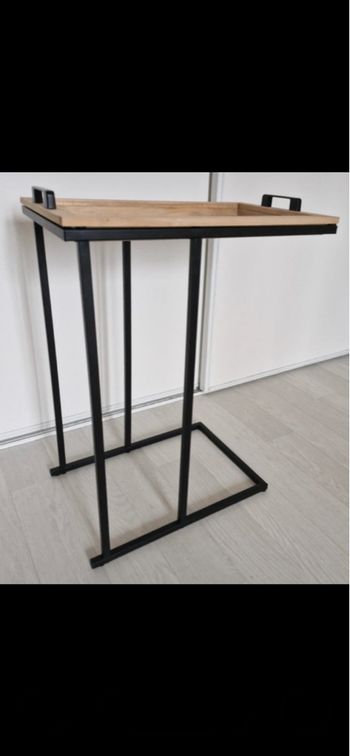 Lot de 2 chevet noir et bois