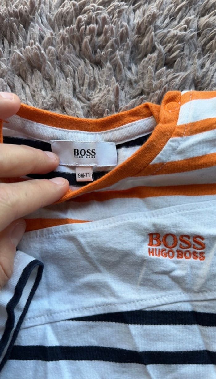 Tee-shirt 9 mois Hugo Boss - photo numéro 3