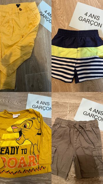 Lot 4 ans Garçon