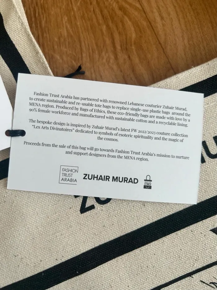 Tote shopping bag Zuhair Murad neuf - photo numéro 6