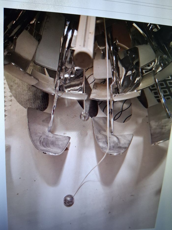 Lustre lamelles ouvrant gris - photo numéro 4