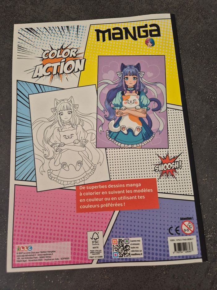 Ensemble feutre Coloriage manga - photo numéro 3