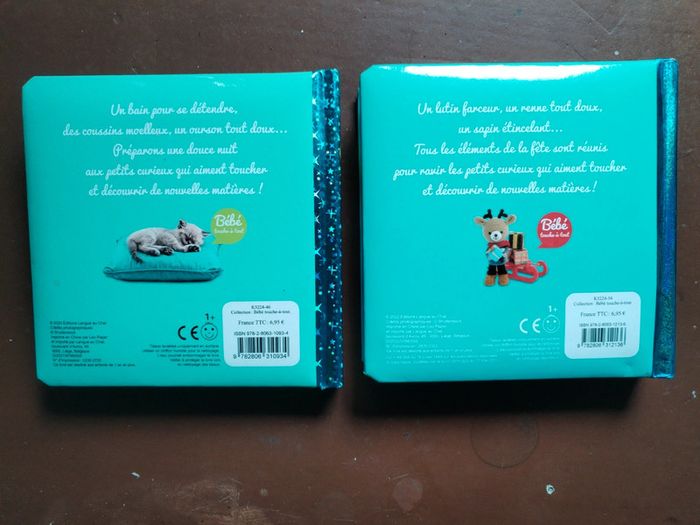 Lot de 2 livres à toucher - photo numéro 2