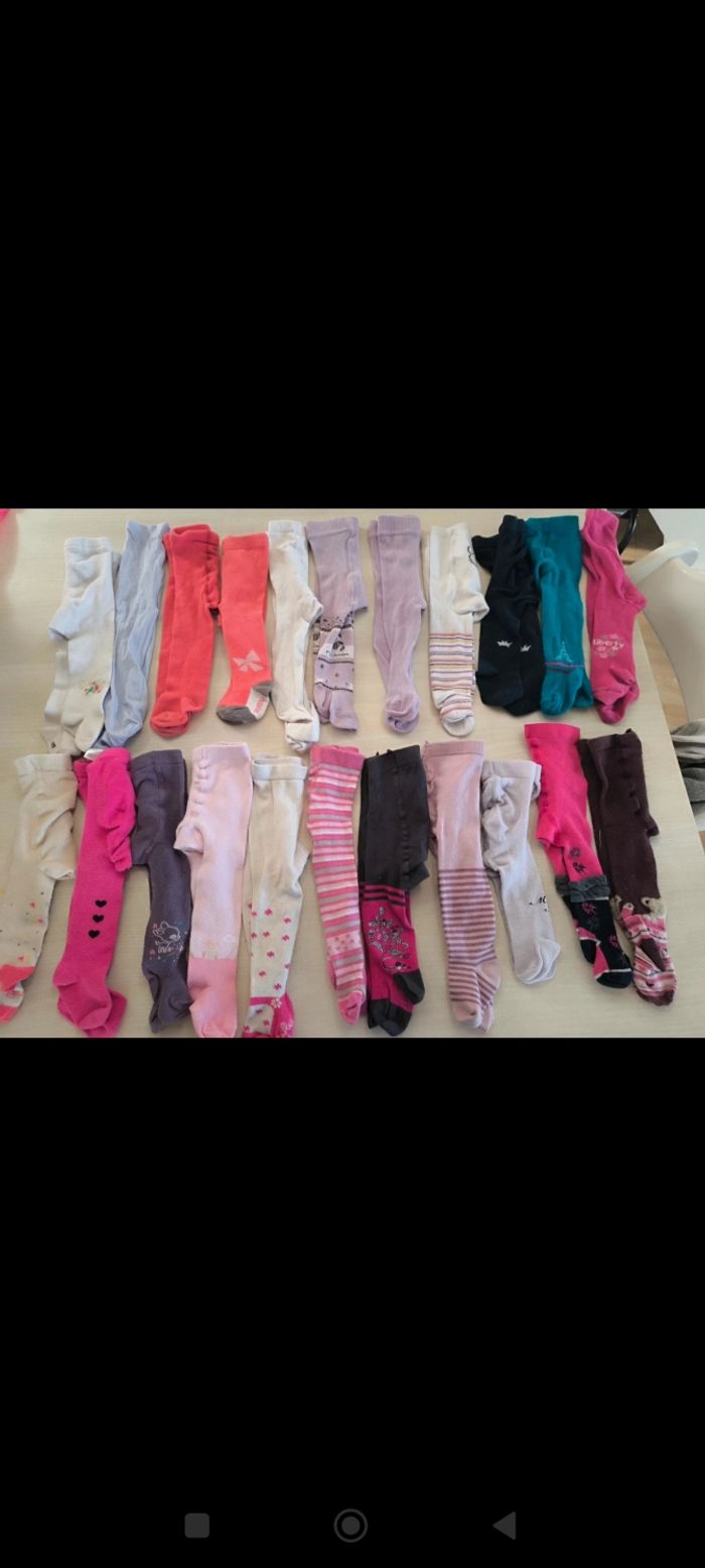 Gros lot de collants 0-6mois - photo numéro 2