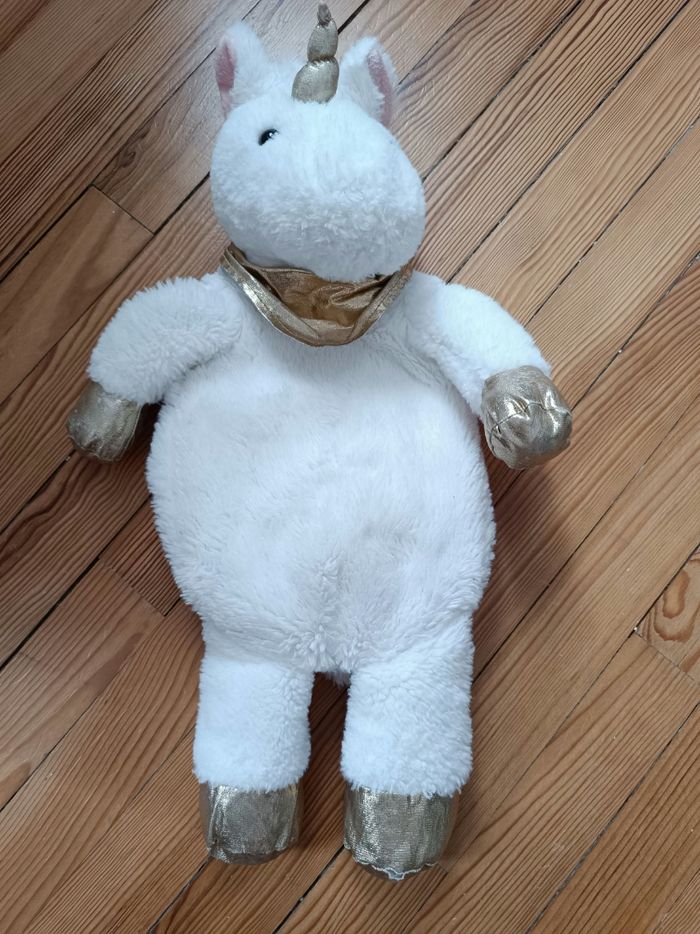 Licorne blanche et doré - photo numéro 2