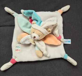 Doudou et compagnie ours carré plat Unicef - Enfants / etoiles