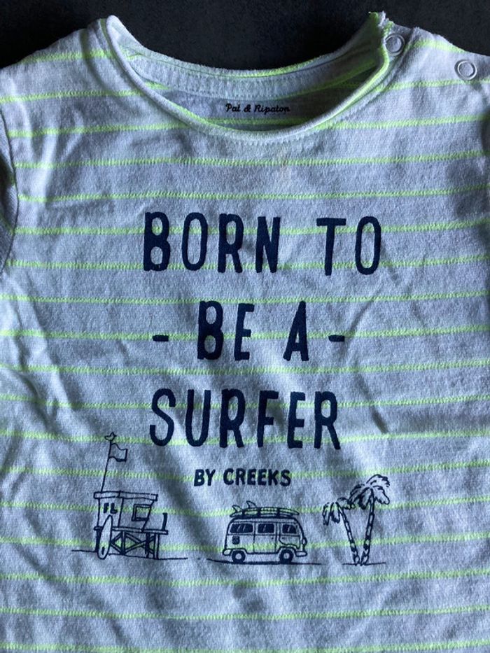 T-shirt manches courtes 18 mois - photo numéro 3