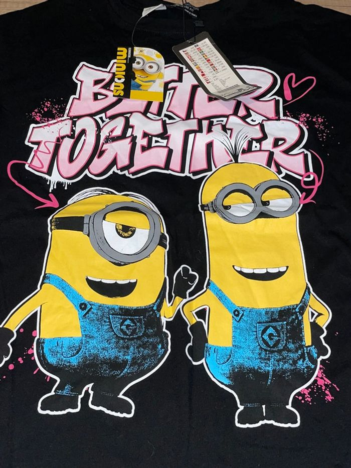 T-shirt minions taille xxs - photo numéro 3