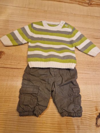 Ensemble pantalon pull