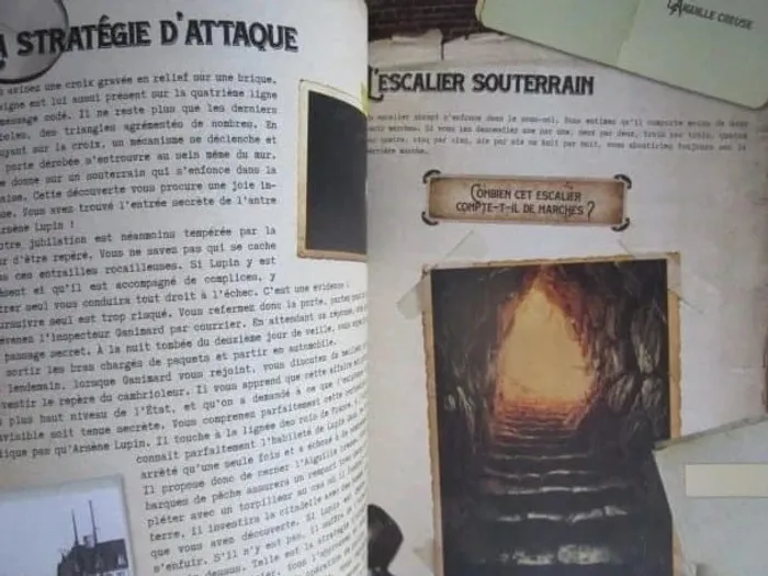 Cahier de vacances (adultes) Enquêtes sur les larcins de Lupin - photo numéro 5