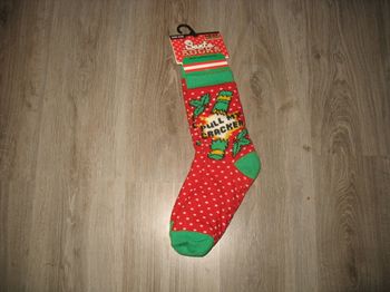 PAIRE DE CHAUSSETTES DE NOËL "SANTA SOCKS" - TAILLE UNIQUE - n°13