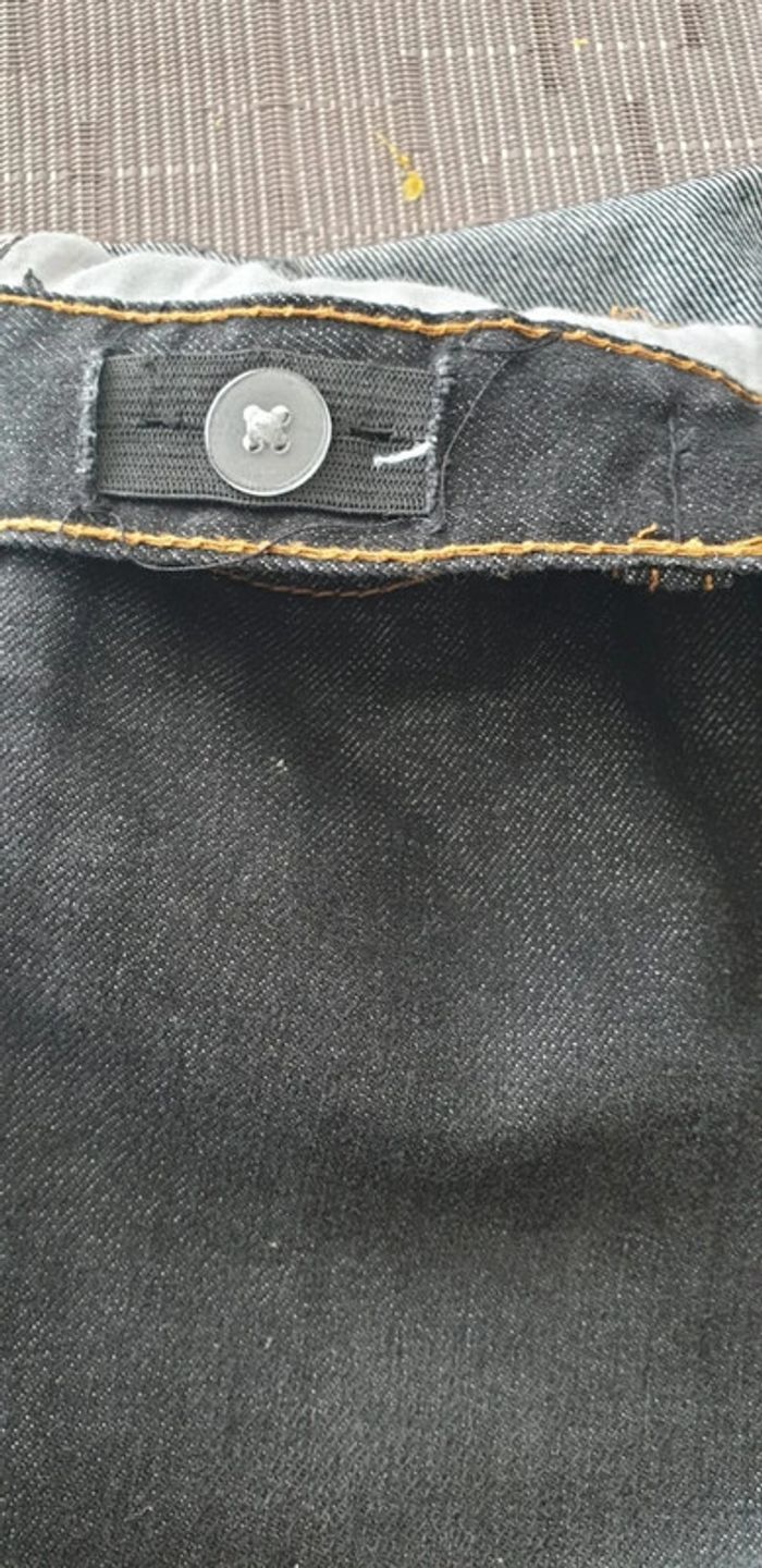 Jeans garçon noir taille 7/8ans - photo numéro 2