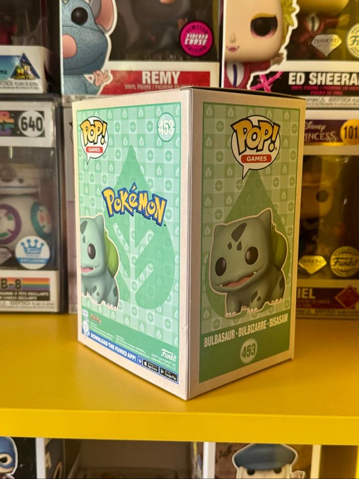 Funko Pop! Games 453 - Pokémon - Bulbasaur Bulbizarre Bisasam - Soft Color - Funko Special Edition - photo numéro 4