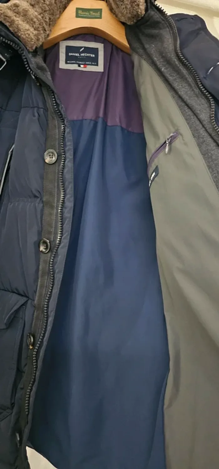 Doudoune Épaisse Manteau Hiver Daniel Hechter Taille 48 - photo numéro 5