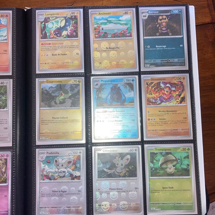 Lot 9 cartes Pokémon ev10.5 pokeball et masterball