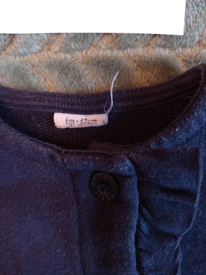 Gilet marine 6 mois - photo numéro 3