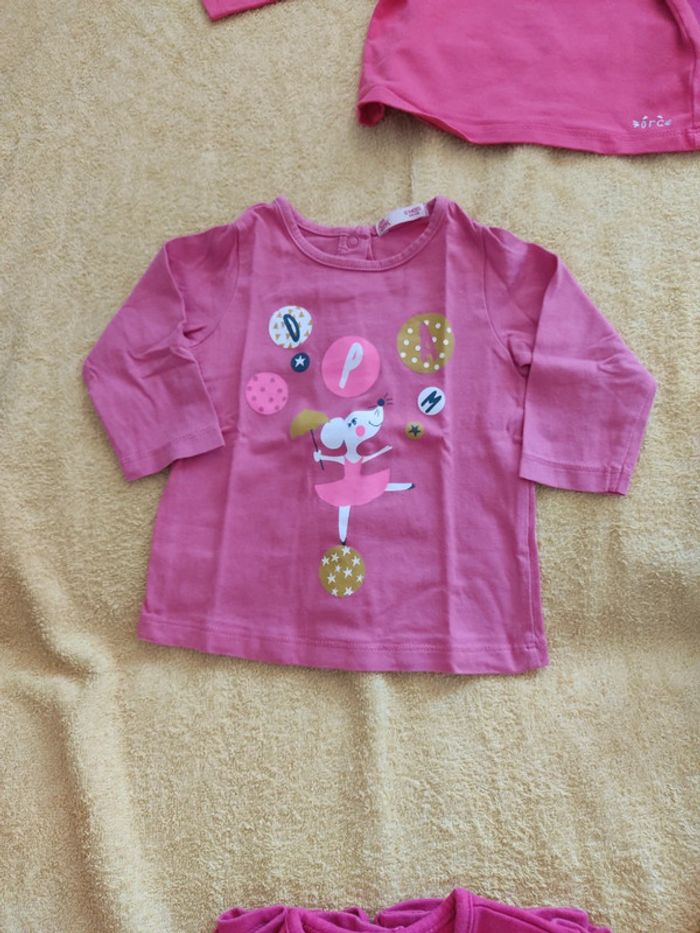 Lot 10 t-shirts manches longues grain de blé, TAO, Disney, petit bateau, dpam, catimini, orchestra - photo numéro 9