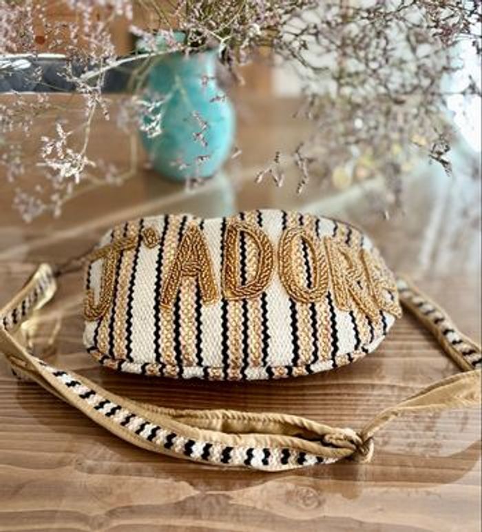 Sac banane  tendance perles dorées – J’adore - photo numéro 4