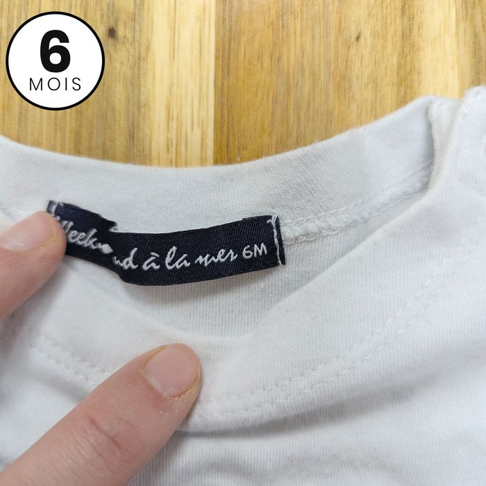 Pull rayé - bébé fille 6 mois - Week-end à la mer - photo numéro 3