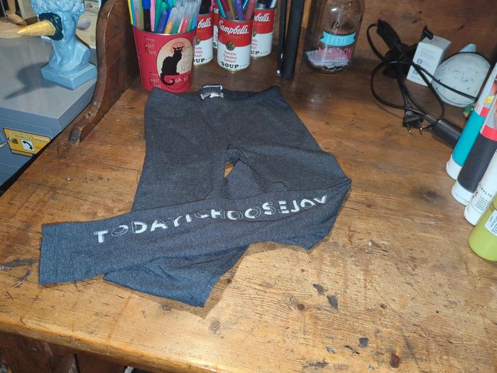 Legging sport decathlon gris 8 ans