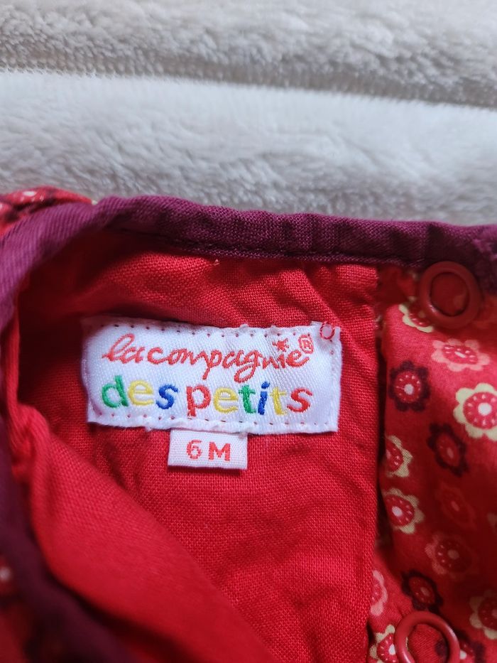 Lot 2 robes bébé fille La Compagnie des Petits – 6 mois 👗👶 - photo numéro 5