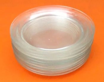 Années 1970 Assiettes à Fromage / Dessert Duralex 