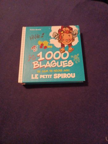 Livre le petit spirou 1000 blagues