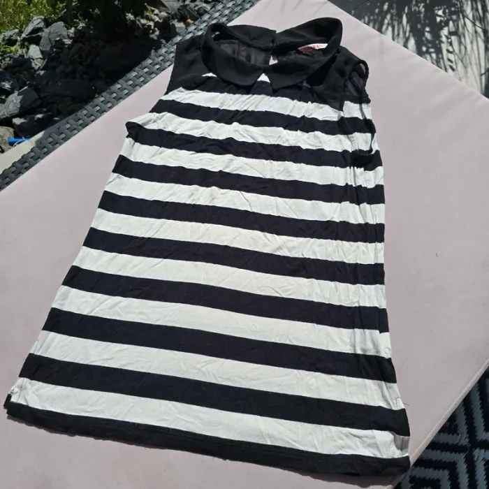 Marinière top col rayures rayée camaieu taille s