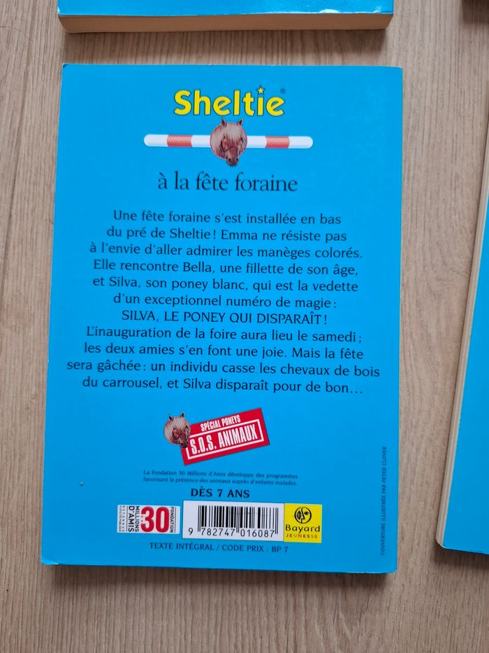 Lot de 4 livres Sheltie de Peter Clover en bon état - photo numéro 5