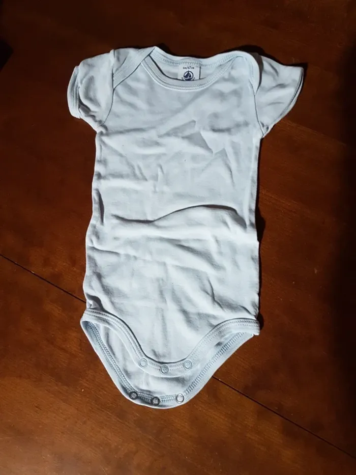 Bodies garçons  petit bateau  6 mois - photo numéro 3