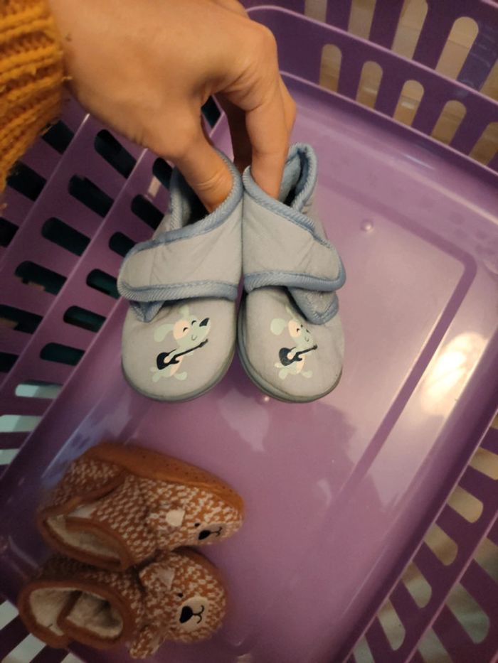 Lot chaussons bébé - photo numéro 4